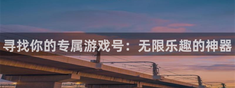 杏悦2代理的介绍：寻找你的专属游戏号：无限乐趣的神器