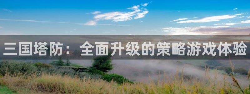 杏悦2新版本账号登录网址：三国塔防：全面升级的策略游戏体验